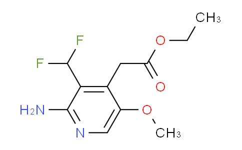 AM132457 | 1806799-73-4 | Ethyl 2-amino-3-(difluoromethyl)-5-methoxypyridine-4-acetate