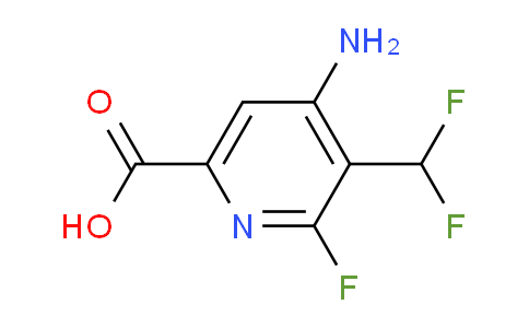 AM132462 | 1804515-26-1 | 4-Amino-3-(difluoromethyl)-2-fluoropyridine-6-carboxylic acid
