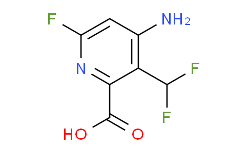 AM132463 | 1805208-77-8 | 4-Amino-3-(difluoromethyl)-6-fluoropyridine-2-carboxylic acid