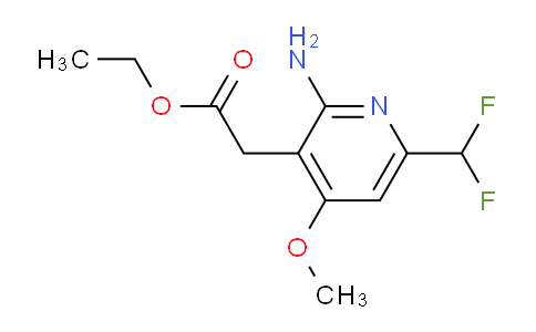 AM132465 | 1805349-63-6 | Ethyl 2-amino-6-(difluoromethyl)-4-methoxypyridine-3-acetate