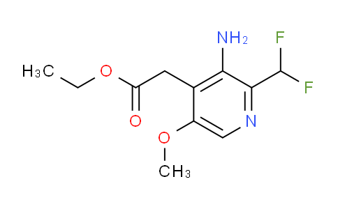 AM132467 | 1806796-04-2 | Ethyl 3-amino-2-(difluoromethyl)-5-methoxypyridine-4-acetate