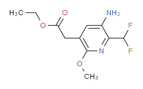 AM132468 | 1805985-67-4 | Ethyl 3-amino-2-(difluoromethyl)-6-methoxypyridine-5-acetate