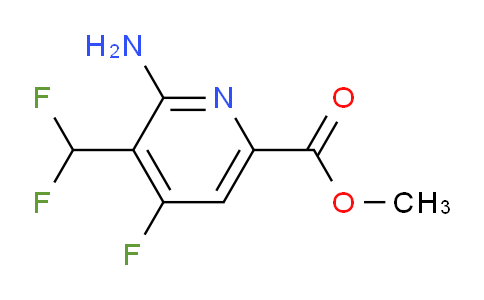 AM132469 | 1805941-06-3 | Methyl 2-amino-3-(difluoromethyl)-4-fluoropyridine-6-carboxylate