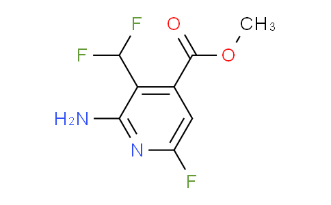 AM132470 | 1805941-16-5 | Methyl 2-amino-3-(difluoromethyl)-6-fluoropyridine-4-carboxylate
