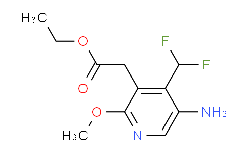 AM132472 | 1806824-97-4 | Ethyl 5-amino-4-(difluoromethyl)-2-methoxypyridine-3-acetate