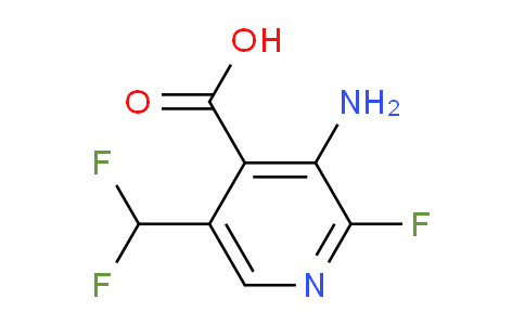 AM132473 | 1806810-65-0 | 3-Amino-5-(difluoromethyl)-2-fluoropyridine-4-carboxylic acid