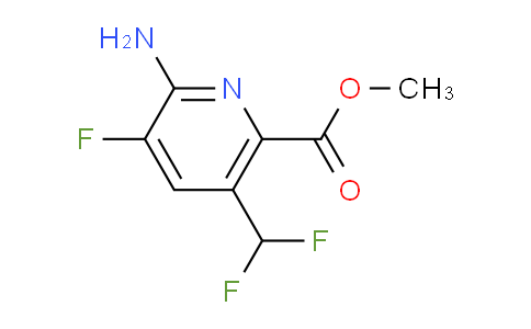 AM132475 | 1806788-39-5 | Methyl 2-amino-5-(difluoromethyl)-3-fluoropyridine-6-carboxylate