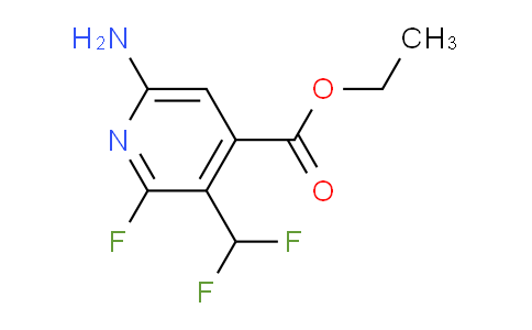 AM132478 | 1806812-19-0 | Ethyl 6-amino-3-(difluoromethyl)-2-fluoropyridine-4-carboxylate