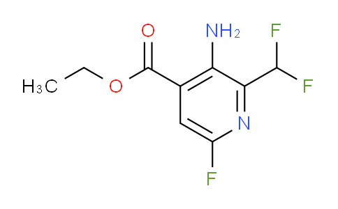 AM132484 | 1803699-19-5 | Ethyl 3-amino-2-(difluoromethyl)-6-fluoropyridine-4-carboxylate