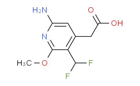 AM132485 | 1806799-23-4 | 6-Amino-3-(difluoromethyl)-2-methoxypyridine-4-acetic acid