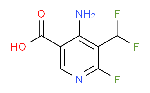 AM132486 | 1805208-70-1 | 4-Amino-3-(difluoromethyl)-2-fluoropyridine-5-carboxylic acid