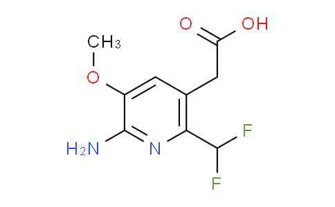 AM132488 | 1805011-75-9 | 2-Amino-6-(difluoromethyl)-3-methoxypyridine-5-acetic acid