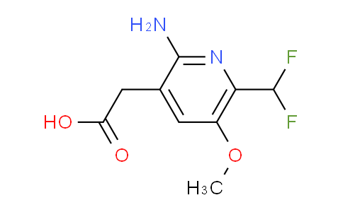AM132490 | 1805223-65-7 | 2-Amino-6-(difluoromethyl)-5-methoxypyridine-3-acetic acid