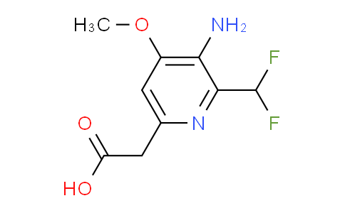 AM132491 | 1806824-62-3 | 3-Amino-2-(difluoromethyl)-4-methoxypyridine-6-acetic acid