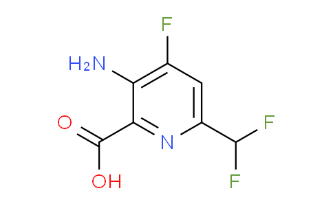 AM132492 | 1806810-85-4 | 3-Amino-6-(difluoromethyl)-4-fluoropyridine-2-carboxylic acid