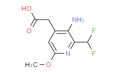 AM132493 | 1805985-56-1 | 3-Amino-2-(difluoromethyl)-6-methoxypyridine-4-acetic acid