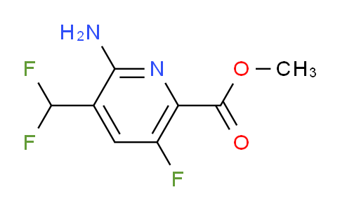 AM132497 | 1806788-38-4 | Methyl 2-amino-3-(difluoromethyl)-5-fluoropyridine-6-carboxylate