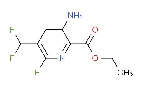 AM132500 | 1805942-04-4 | Ethyl 3-amino-5-(difluoromethyl)-6-fluoropyridine-2-carboxylate
