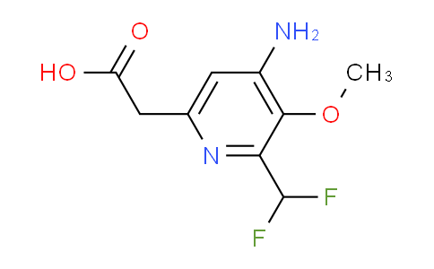 AM132501 | 1806891-10-0 | 4-Amino-2-(difluoromethyl)-3-methoxypyridine-6-acetic acid