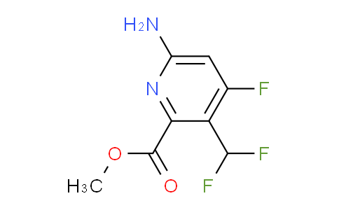 Methyl 6-amino-3-(difluoromethyl)-4-fluoropyridine-2-carboxylate