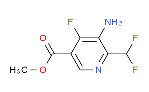 Methyl 3-amino-2-(difluoromethyl)-4-fluoropyridine-5-carboxylate