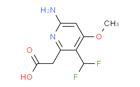 6-Amino-3-(difluoromethyl)-4-methoxypyridine-2-acetic acid