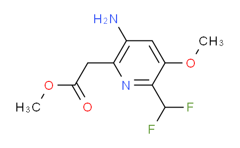 AM132533 | 1806824-84-9 | Methyl 5-amino-2-(difluoromethyl)-3-methoxypyridine-6-acetate