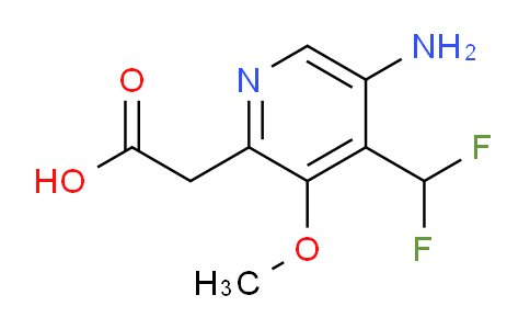 5-Amino-4-(difluoromethyl)-3-methoxypyridine-2-acetic acid