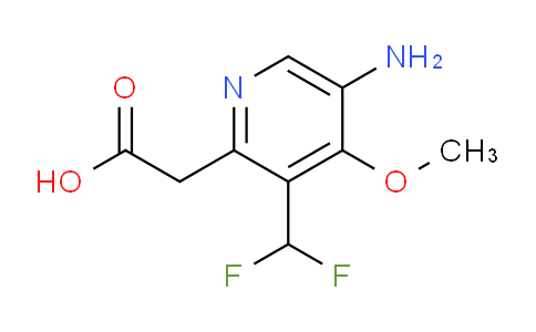 AM132539 | 1805363-12-5 | 5-Amino-3-(difluoromethyl)-4-methoxypyridine-2-acetic acid