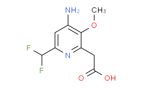 AM132541 | 1805143-52-5 | 4-Amino-6-(difluoromethyl)-3-methoxypyridine-2-acetic acid
