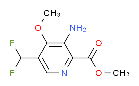 AM132543 | 1805010-44-9 | Methyl 3-amino-5-(difluoromethyl)-4-methoxypyridine-2-carboxylate