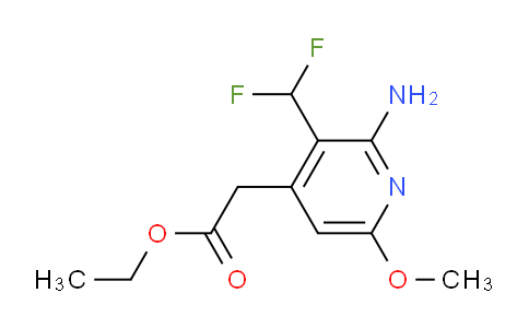 AM132546 | 1805224-74-1 | Ethyl 2-amino-3-(difluoromethyl)-6-methoxypyridine-4-acetate