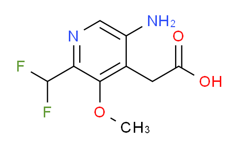 AM132549 | 1806794-97-7 | 5-Amino-2-(difluoromethyl)-3-methoxypyridine-4-acetic acid