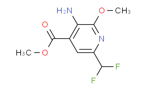 AM132554 | 1805010-84-7 | Methyl 3-amino-6-(difluoromethyl)-2-methoxypyridine-4-carboxylate
