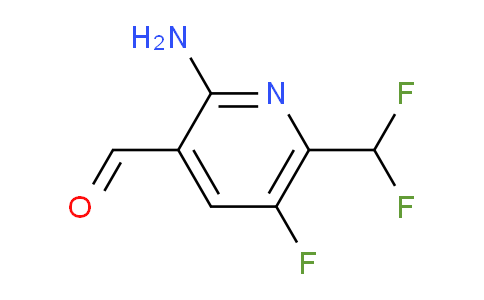 AM132565 | 1805216-23-2 | 2-Amino-6-(difluoromethyl)-5-fluoropyridine-3-carboxaldehyde