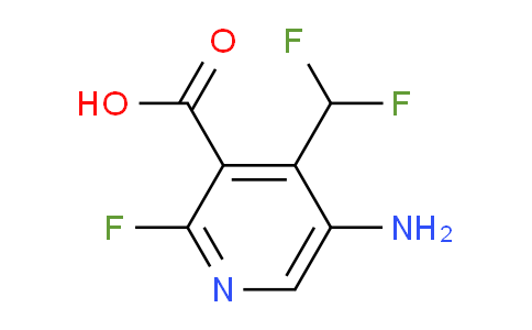 AM132567 | 1805335-86-7 | 5-Amino-4-(difluoromethyl)-2-fluoropyridine-3-carboxylic acid