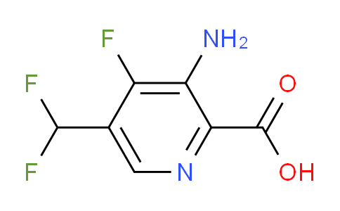 AM132569 | 1806788-32-8 | 3-Amino-5-(difluoromethyl)-4-fluoropyridine-2-carboxylic acid