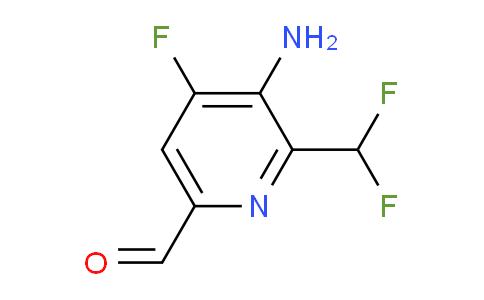 AM132570 | 1804954-76-4 | 3-Amino-2-(difluoromethyl)-4-fluoropyridine-6-carboxaldehyde