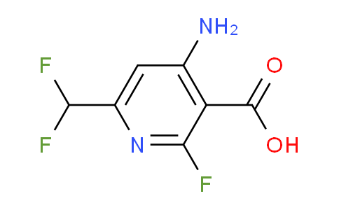 AM132573 | 1806810-75-2 | 4-Amino-6-(difluoromethyl)-2-fluoropyridine-3-carboxylic acid