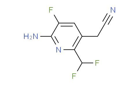 AM132578 | 1805324-97-3 | 2-Amino-6-(difluoromethyl)-3-fluoropyridine-5-acetonitrile