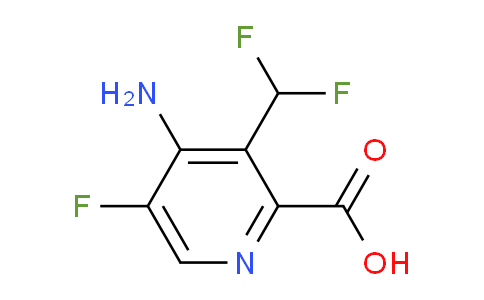 AM132579 | 1806810-80-9 | 4-Amino-3-(difluoromethyl)-5-fluoropyridine-2-carboxylic acid