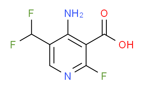 AM132581 | 1806833-97-5 | 4-Amino-5-(difluoromethyl)-2-fluoropyridine-3-carboxylic acid