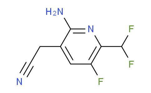 AM132582 | 1805939-37-0 | 2-Amino-6-(difluoromethyl)-5-fluoropyridine-3-acetonitrile