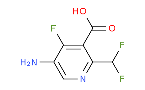 AM132584 | 1806788-37-3 | 5-Amino-2-(difluoromethyl)-4-fluoropyridine-3-carboxylic acid