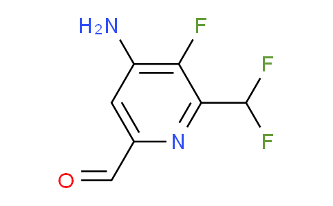 AM132585 | 1805111-33-4 | 4-Amino-2-(difluoromethyl)-3-fluoropyridine-6-carboxaldehyde