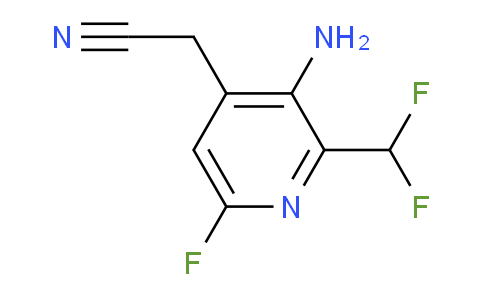 AM132588 | 1805109-74-3 | 3-Amino-2-(difluoromethyl)-6-fluoropyridine-4-acetonitrile