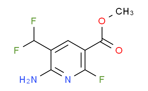 AM132589 | 1805208-97-2 | Methyl 2-amino-3-(difluoromethyl)-6-fluoropyridine-5-carboxylate