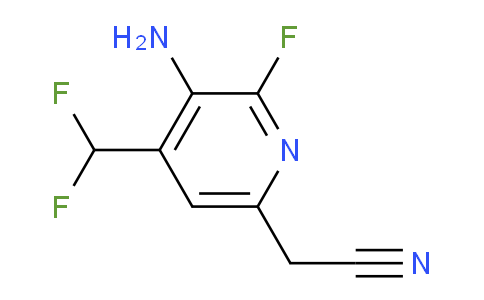 AM132591 | 1804953-54-5 | 3-Amino-4-(difluoromethyl)-2-fluoropyridine-6-acetonitrile