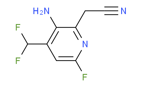 AM132592 | 1804727-35-2 | 3-Amino-4-(difluoromethyl)-6-fluoropyridine-2-acetonitrile
