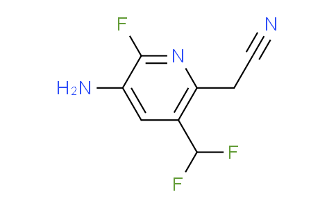 AM132594 | 1804953-83-0 | 3-Amino-5-(difluoromethyl)-2-fluoropyridine-6-acetonitrile